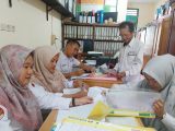 Seleksi Berkas Jalur Prestasi Tahun Pelajaran 2026/2027, Panitia PMBM MTsN 2 OKU Selatan Mulai Tahap Verifikasi